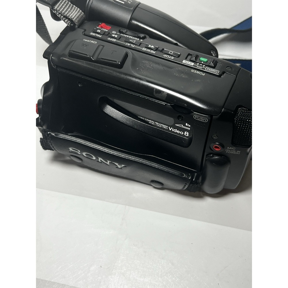 Sony Handycam CCD-TR71 Video 8 Camcorder Camera w Bag FOR PARTS OR REPAIR ONLY - Picture 9 of 14